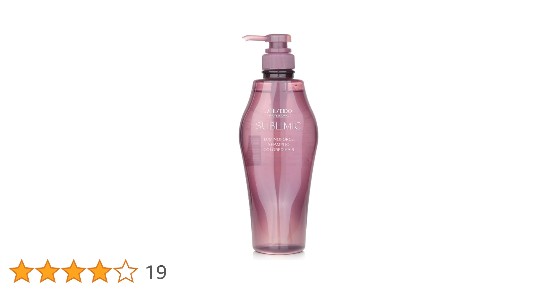 Amazon | 資生堂プロ サブリミック ルミノフォース シャンプー